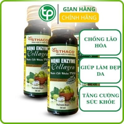 Công dụng của nước cốt nhàu collagen