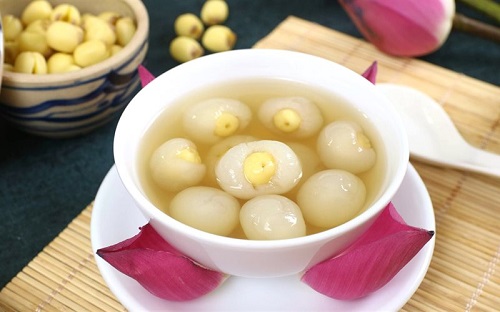 Chế biến món ăn dinh dưỡng từ hạt sen khô