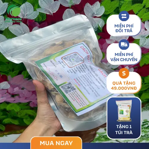 Sản phẩm bạch truật khô đã thái lát tiện dụng
