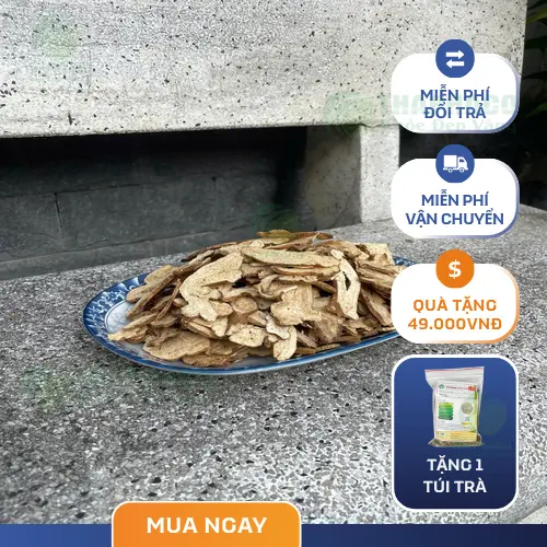Bột bạch truật sấy khô làm mặt nạ dưỡng da