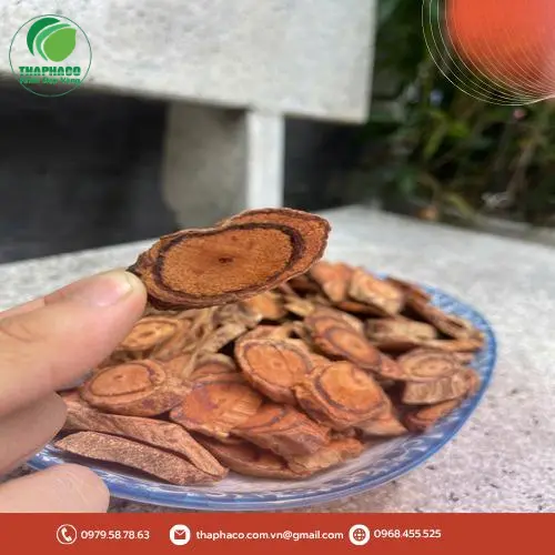 Kê Huyết Đằng đã qua sơ chế và thái lát sẵn sàng sử dụng