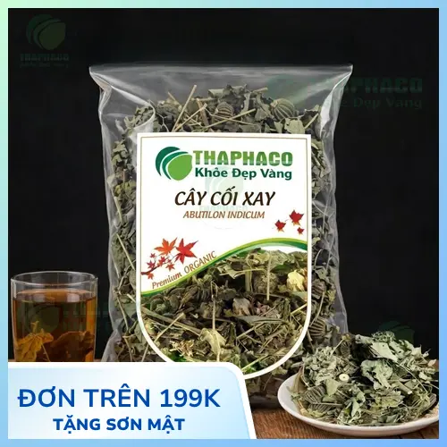 Cây cối xay đã được thu hoạch và phơi khô