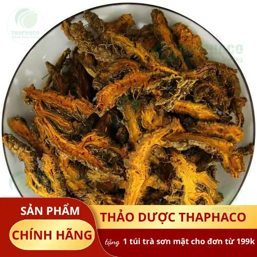 Hoàng liên sấy khô nguyên củ, giữ trọn vẹn dược chất quý giá