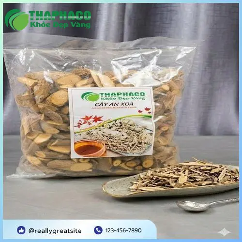 Hình ảnh cận cảnh những cánh trà thảo dược khô tự nhiên