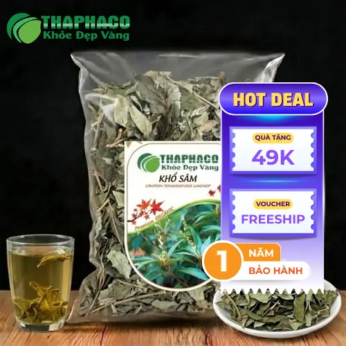 Khổ Sâm được đóng gói cẩn thận để bảo quản lâu dài