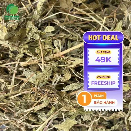 Hình ảnh lá bạc hà khô Thảo Dược Tấn Phát được đóng gói cẩn thận, đảm bảo chất lượng