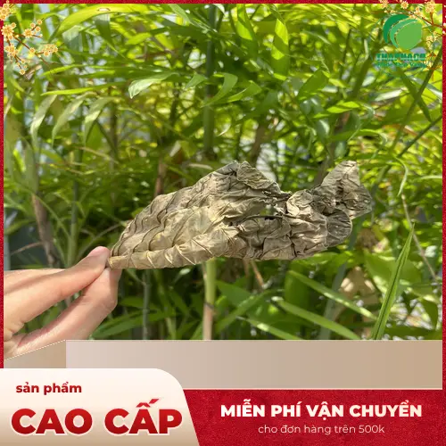 Hình ảnh quy trình đóng gói lá khôi tía khô