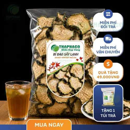 Bí đao sấy lạnh giữ trọn dưỡng chất