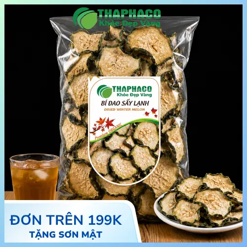 Bí đao sấy lạnh cho người ăn kiêng