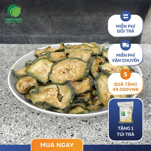 Công nghệ sấy lạnh giữ dưỡng chất bí đao