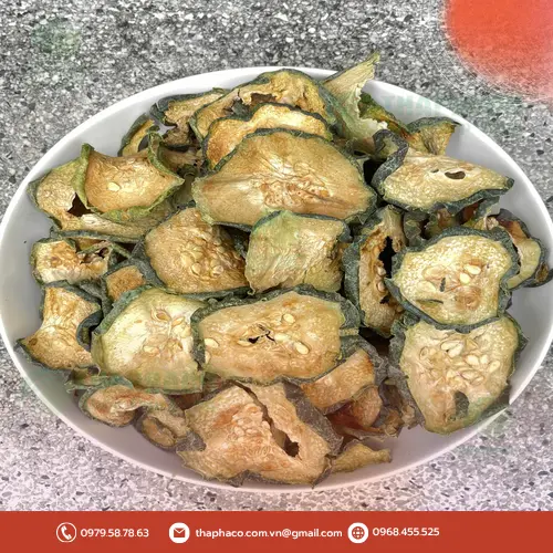 Chất xơ trong bí đao sấy lạnh