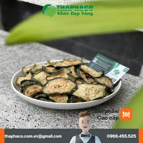 Quy trình sấy lạnh bí đao hiện đại