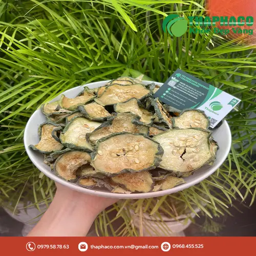 Lượng calo trong 100g bí đao sấy lạnh