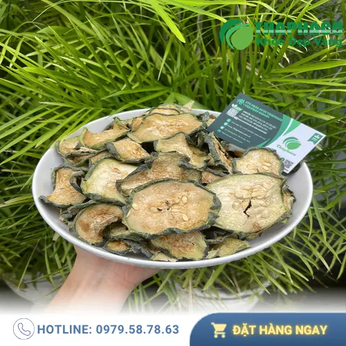 Quy cách đóng gói bí đao sấy lạnh THAPHACO