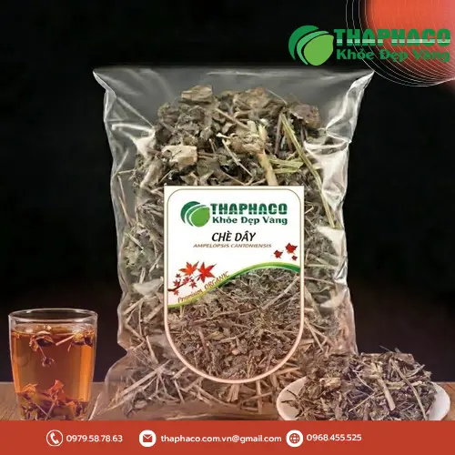 Hình ảnh chè dây khô THAPHACO nguyên chất