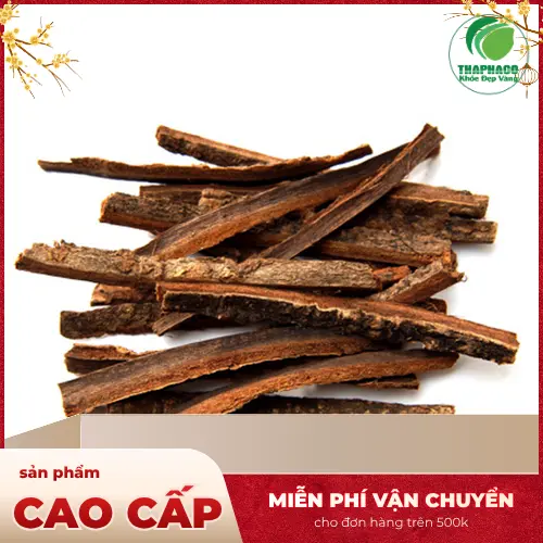 Hình ảnh đóng gói Hậu Phác khô của Thảo Dược Tấn Phát, bao bì cẩn thận, chuyên nghiệp