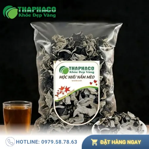 Mộc nhĩ sấy khô THAPHACO chất lượng cao