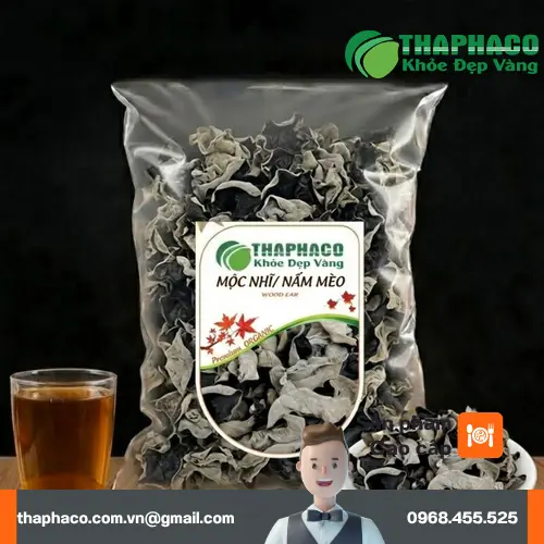 Mộc nhĩ khô THAPHACO chất lượng cao