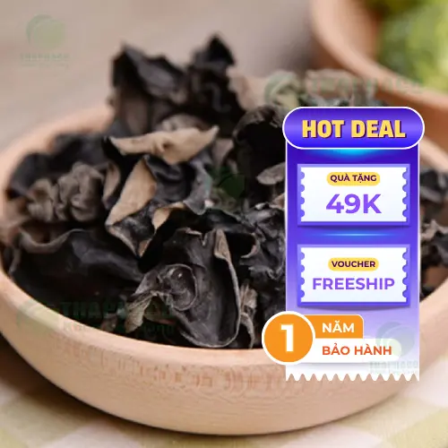 Đặc điểm nhận biết mộc nhĩ khô chất lượng cao