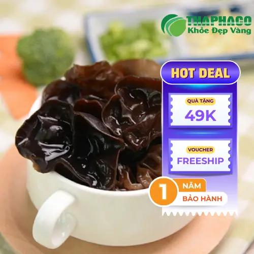 Sơ chế mộc nhĩ khô
