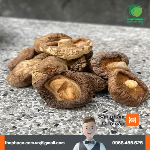 Nấm đông cô tươi và nấm đông cô khô