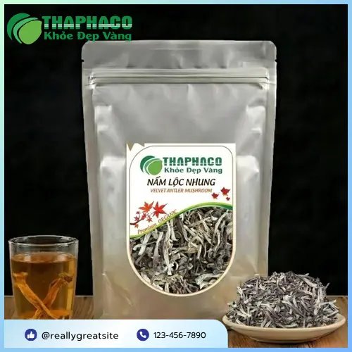 Nấm Lộc Nhung Thảo Dược THAPHACO