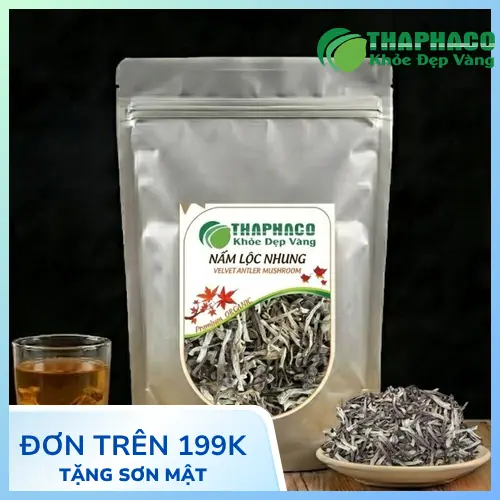 Hình ảnh nấm lộc nhung khô