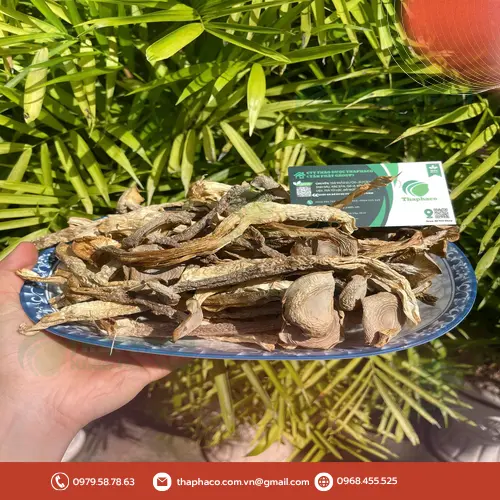Nấm lộc nhung khô đã được sơ chế và đóng gói