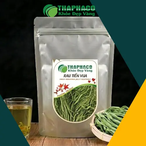 Hình ảnh rau tiến vua khô nguyên bản tại Thaphaco