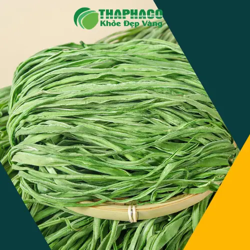 Rau tiến vua khô có nhiều giá trị dinh dưỡng