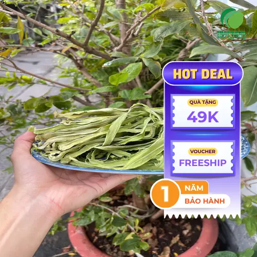 Rau tiến vua khô làm được nhiều món ngon