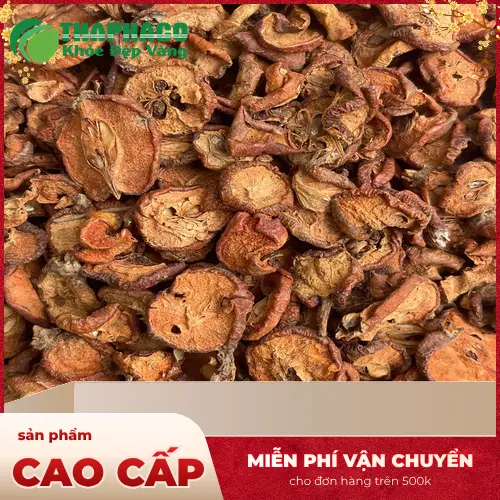 Sản phẩm táo mèo khô đóng gói của Thảo Dược Tấn Phát