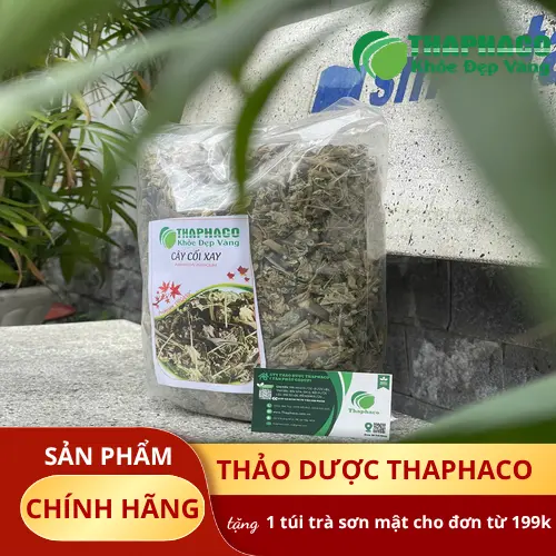 Hình ảnh quả cây Cối Xay khô đặc trưng như chiếc cối xay
