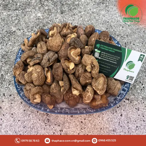 Nấm đông cô khô giàu dinh dưỡng