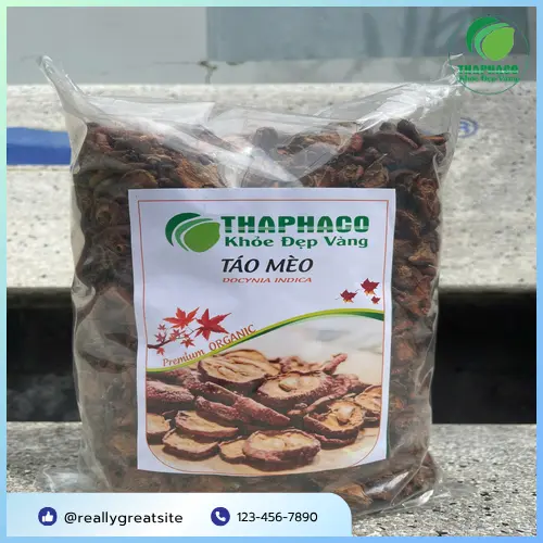 Táo mèo sấy khô chất lượng cao từ THAPHACO