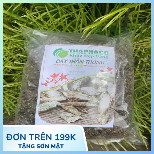 Hình ảnh lá và thân cây thần thông phơi khô