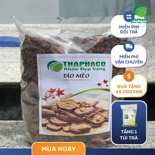 Táo mèo sấy khô chất lượng cao tại THAPHACO
