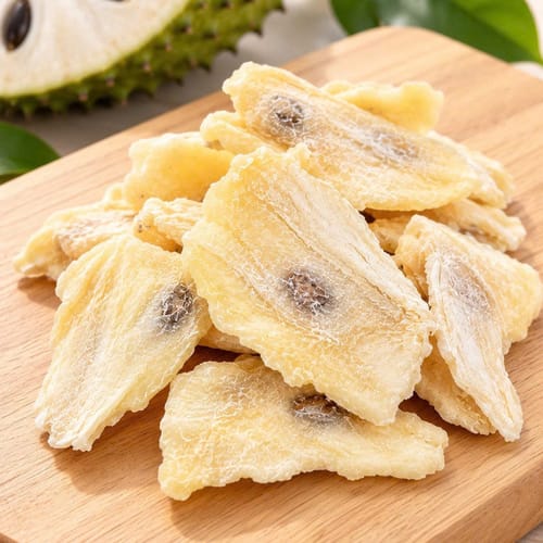 Đóng gói mãng cầu sấy dẻo tiện lợi và an toàn
