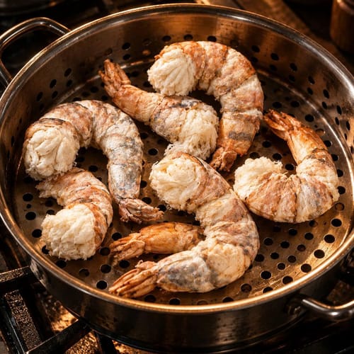 Món ăn ngon chế biến từ tôm sấy thăng hoa